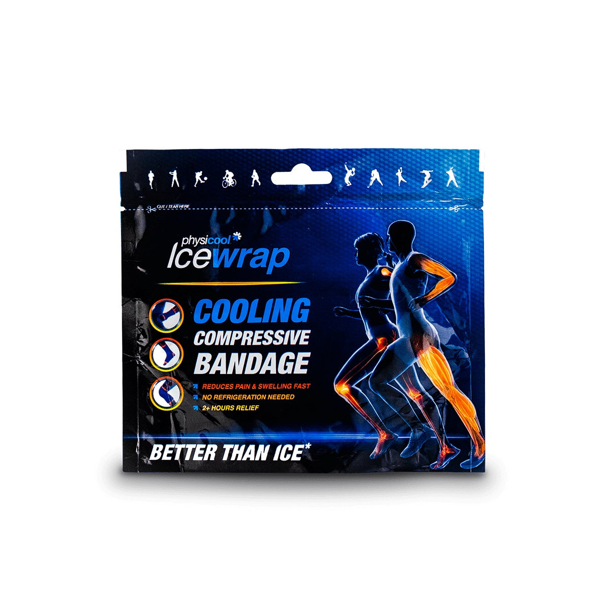 Ice Wrap Cooling Compression Wrap - Single Use